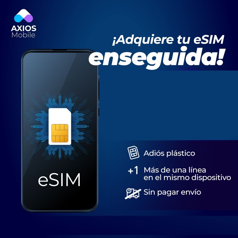 eSIM Axios Mobile Numero Nuevo
