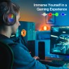Audífonos Inalámbricos gamer Aut202 Bluetooth 5.1 De Diadema.