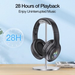 Audífonos Gamer Bluetooth 1Hora AUT202 con Micrófono