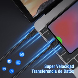 Cable usb de 1 metro Tipo C A C 3A