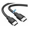 Cable usb de 1 metro Tipo C A C 3A