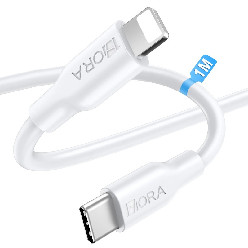 Cable USB-C a iPhone Lightning 1 Metro 3A CAB258