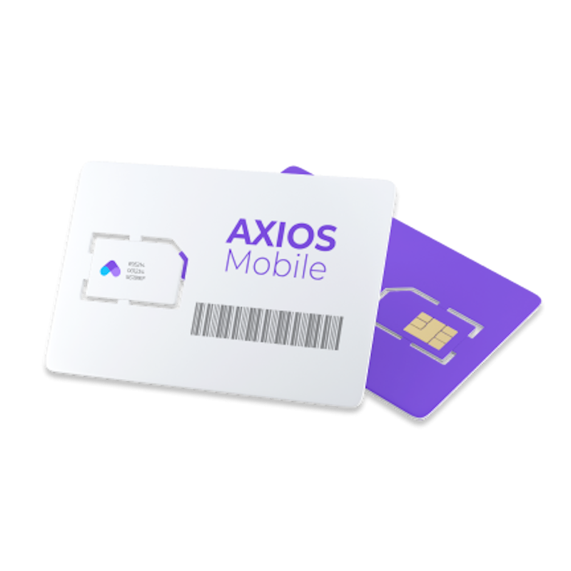 CHIP VIRGEN SIN ACTIVAR AXIOS MOBILE PARA REEMPLAZO
