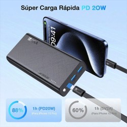 Batería Portátil Powerbank 20000 mah 20W GAR158