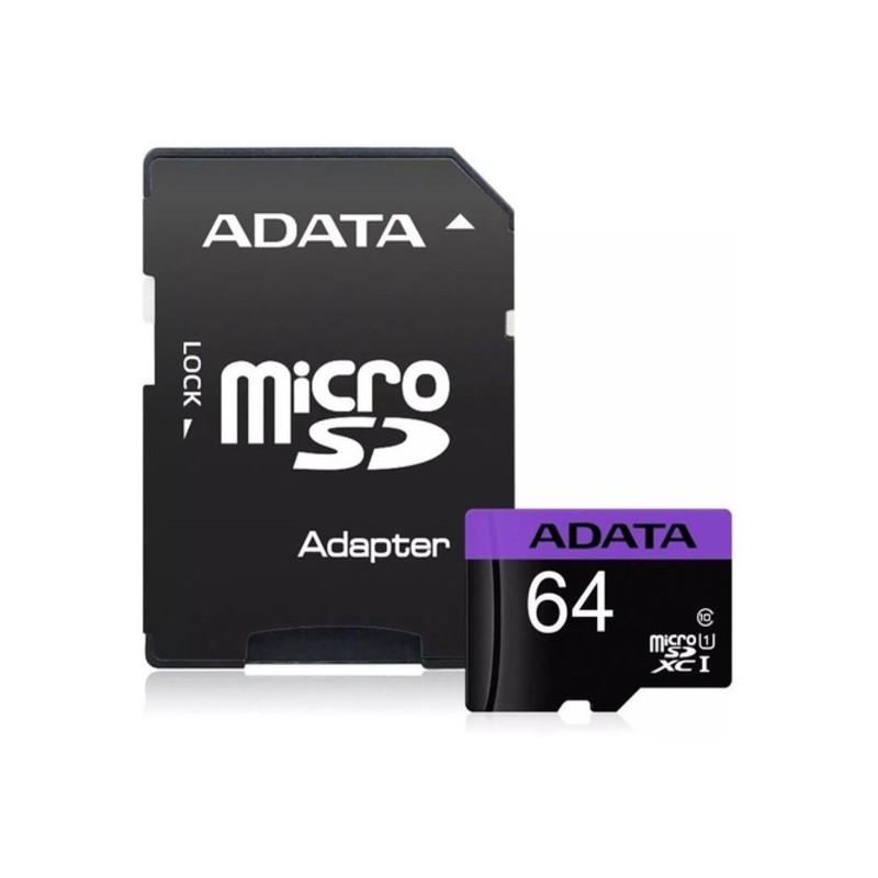 MEMORIA ADATA MICRO SD 64GB