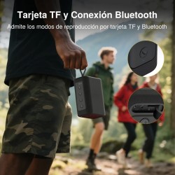Bocina Bluetooth 1Hora BOC244N 7W Portátil USB FM