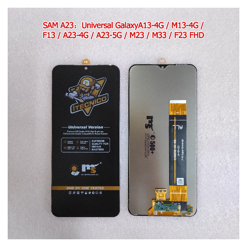 Display Samsung A23/A13 4G MS iTECNICO Alta Calidad