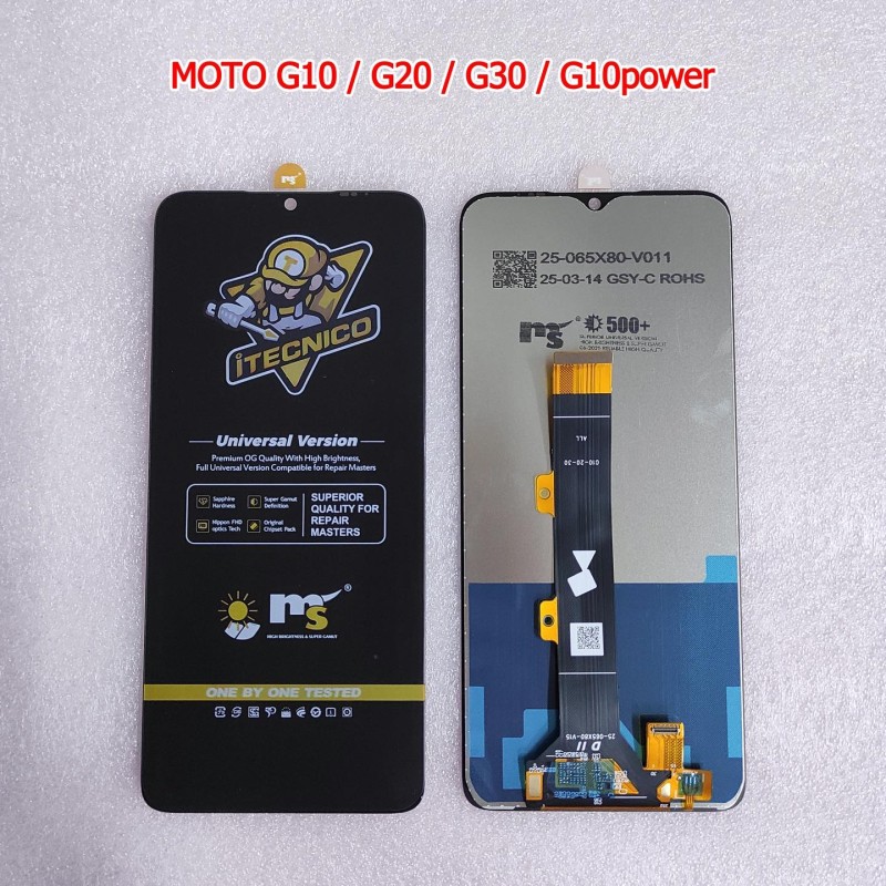 Display Motorola G10/G20/G30/G10 Power MS iTECNICO Alta Calidad