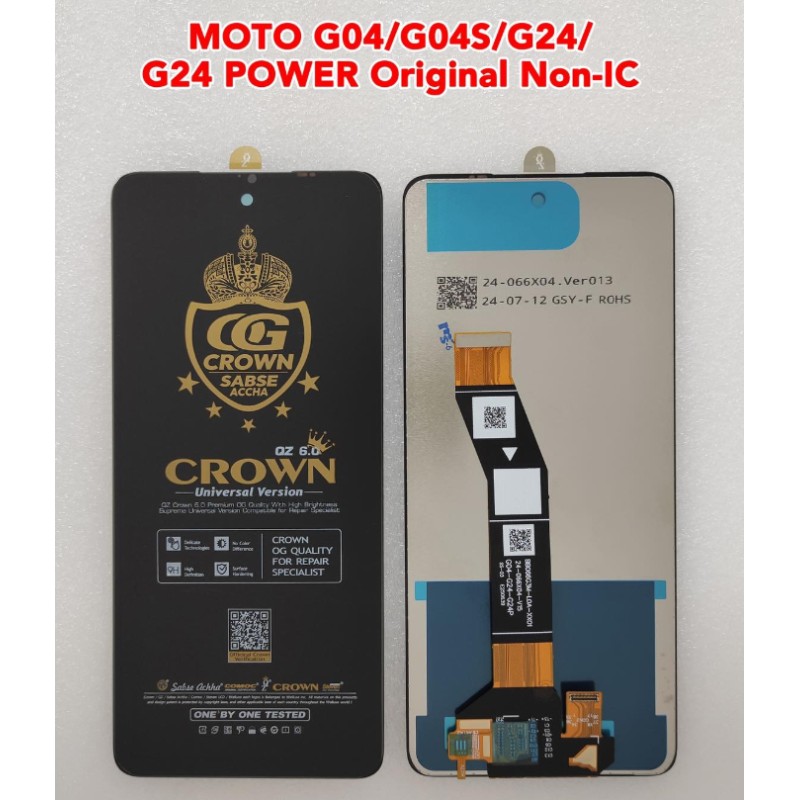Display Motorola G04/G04S/G24/G24 Power/E14 MS iTECNICO Alta Calidad