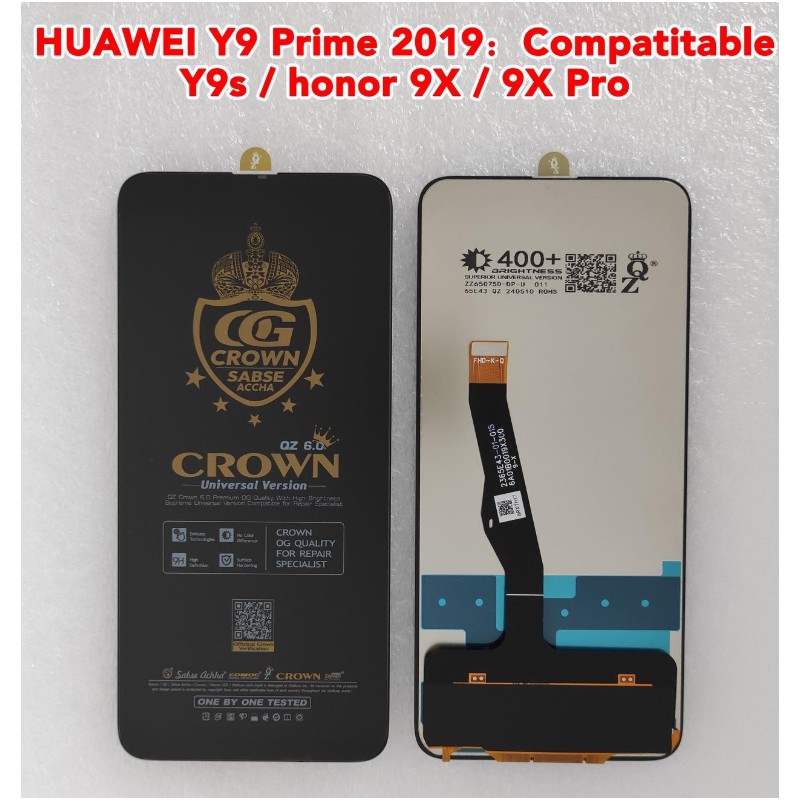 Display Honor 9X/9X Pro/Y9S/Y9 Prime 2019 MS iTECNICO Alta Calidad