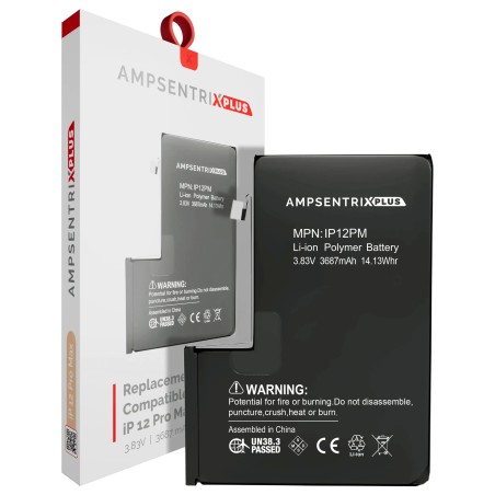 Batería para iPhone 12 Pro Max (AmpSentrix Plus)