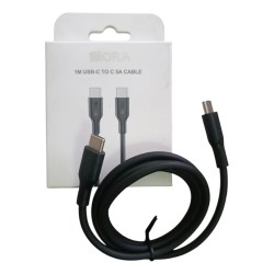 CABLE USB C A C 100W 5A CAB280 NEGRO