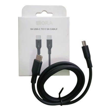 CABLE USB C A C 100W 5A CAB280 NEGRO