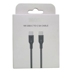 CABLE USB C A C 100W 5A CAB280 NEGRO