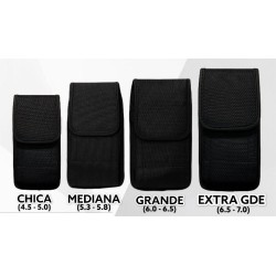 Funda de Lona Uso Rudo para Celular Grande Universal 6.5