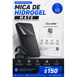 Mica Hidrogel Mate para Celular Protección Antirreflejo