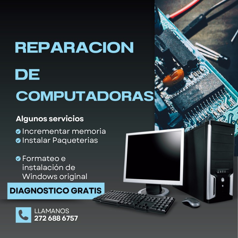 Formateo de Computadoras y Laptops con Windows y Office