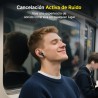 Audífonos Inalámbricos Bluetooth 5.4 1Hora AUT211 Negros con ANC