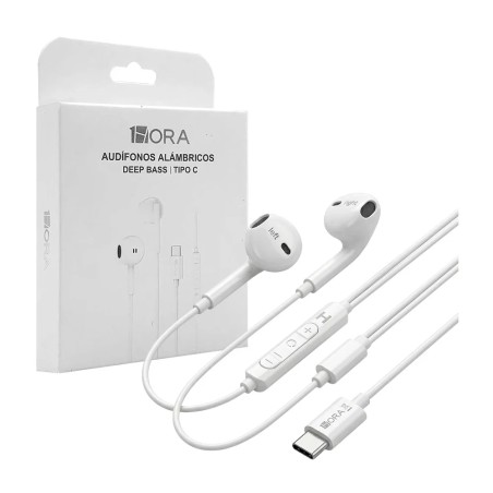 Audífonos Tipo C AUT125 con Micrófono para iPhone Android