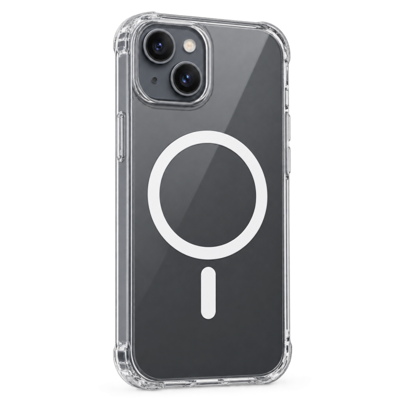 iPhone 15 Plus Funda Acrigel Compatible con MagSafe | SoporteMovil