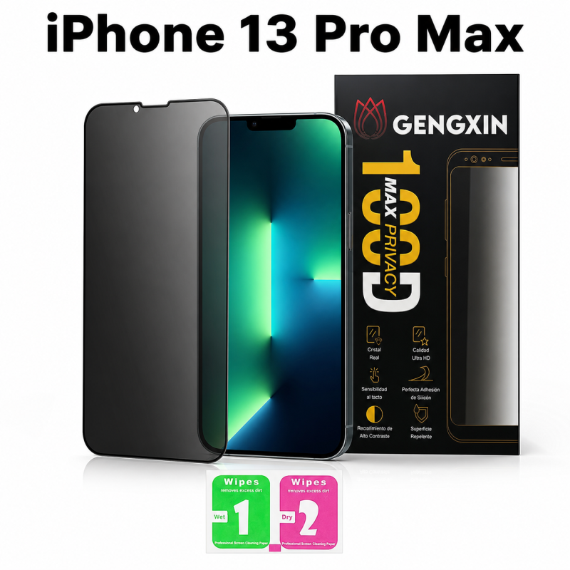 Mica Privacidad 100DMP iPhone 13 Pro Max y 14 Plus