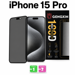 Mica Privacidad 100DMP iPhone 15 Pro Antiespía